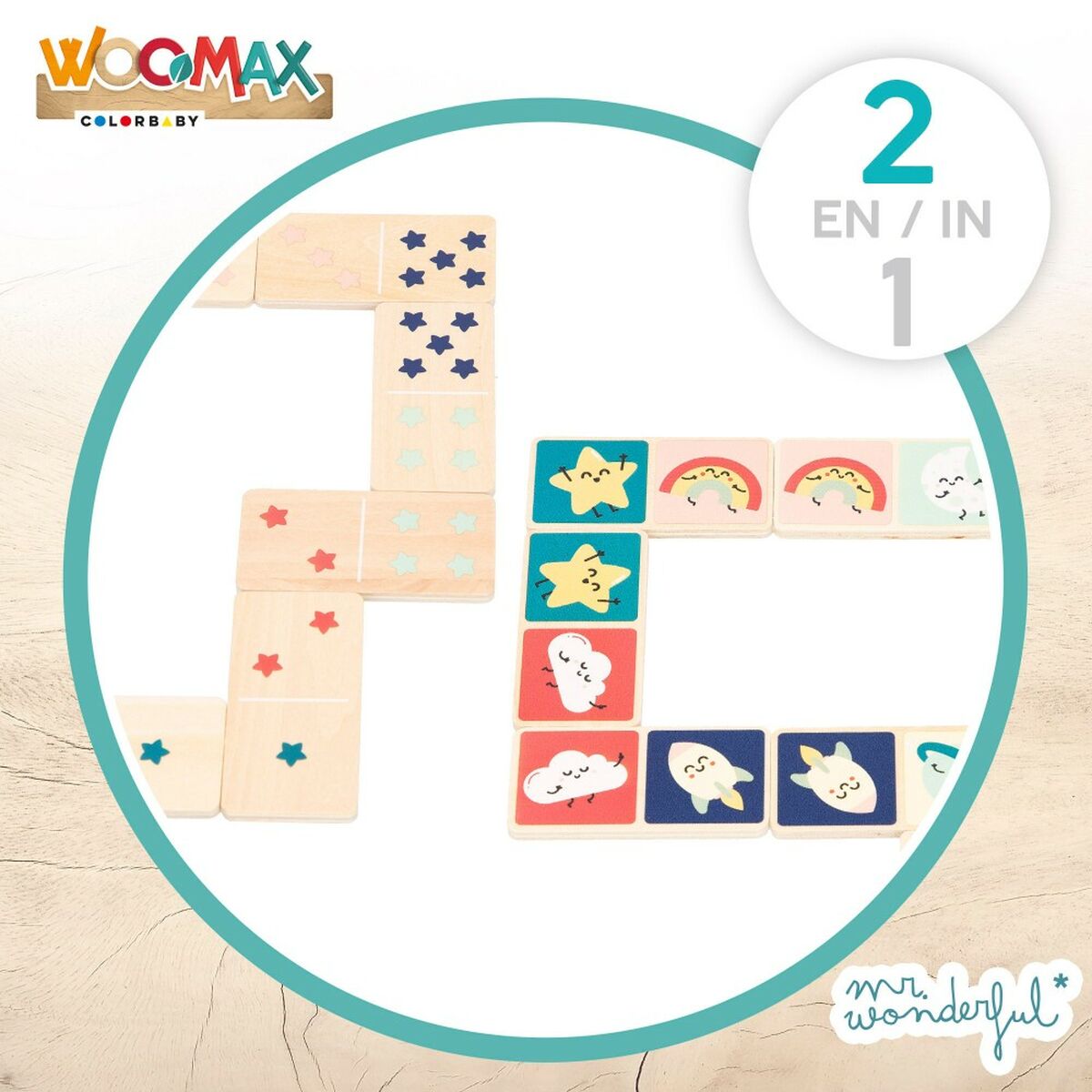 Domino Mr. Wonderful (12 enheder)